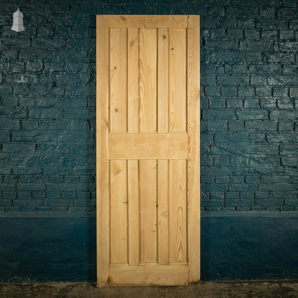 Pine Panelled Door, 6 Panel photo vintage