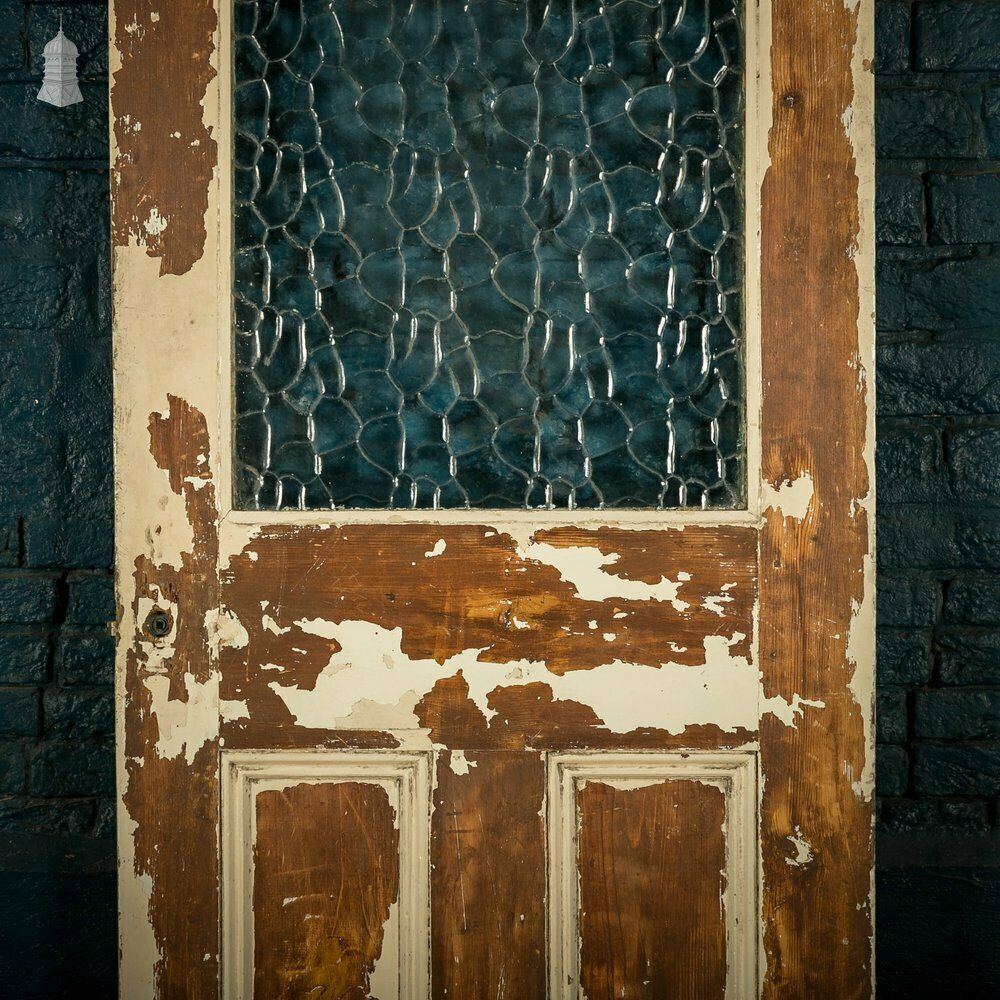 Home Fixtures Half Glazed Door, Textured Glass photo