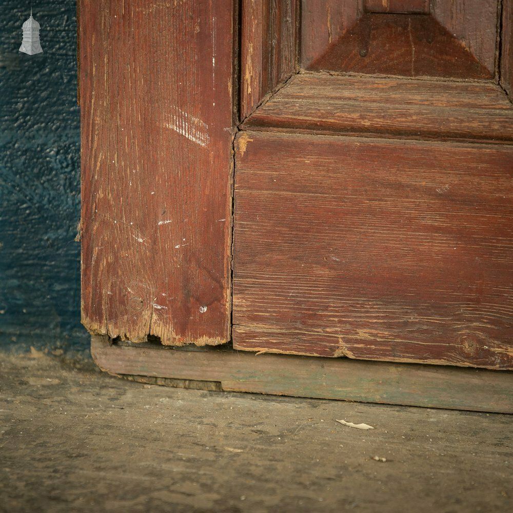 photo buy Half Glazed Door, Pine With ‘Arctic’ Style Textured Glass
