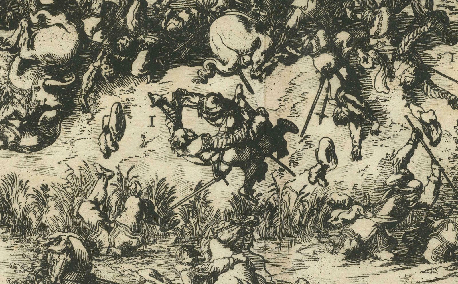 First Sparks Of The Eighty Years' War In Oosterweel In 1567, Engraved In 1632 photo buy