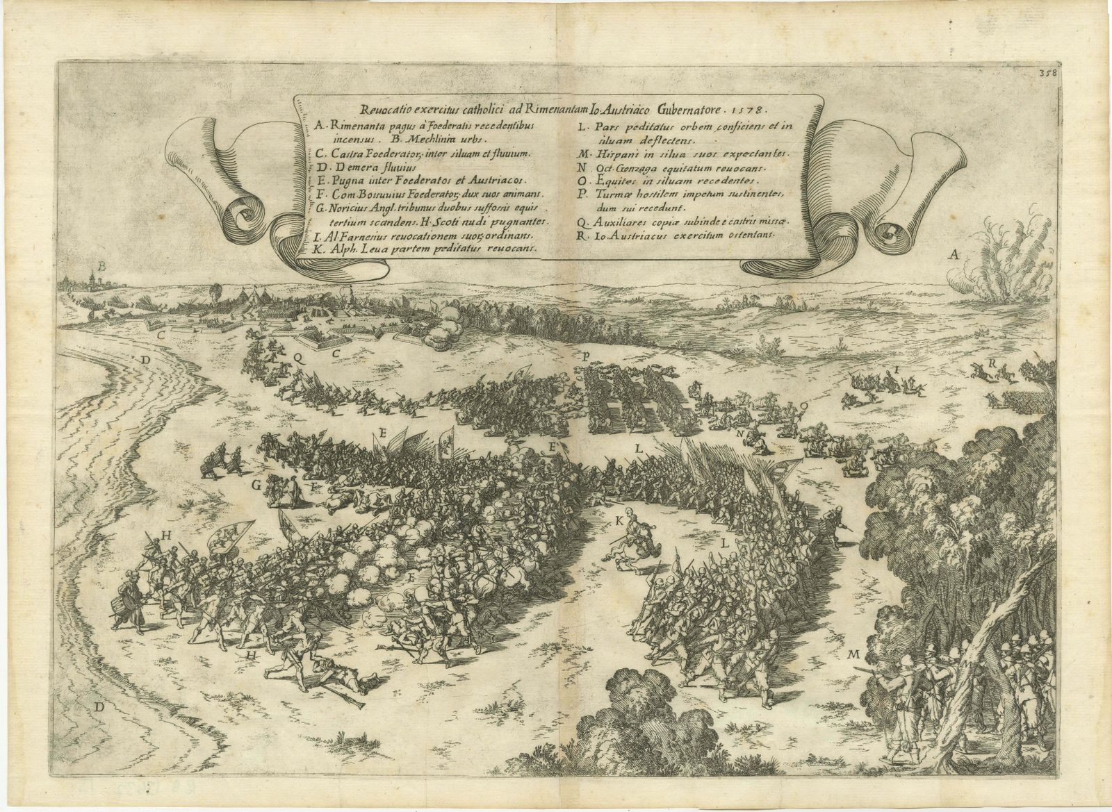 Clash At Rijmenam Engraved: A Turning Point In The Eighty Years' War, 1632 photo furniture