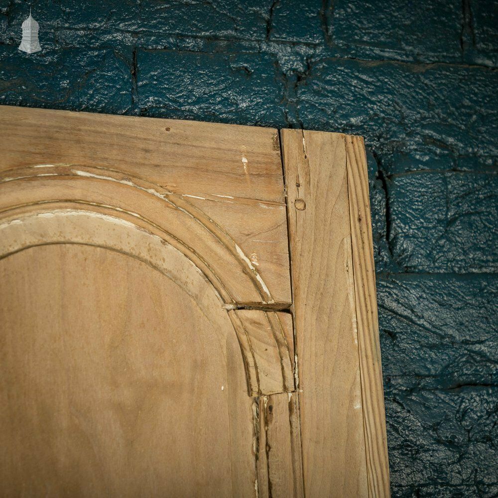 photo buy Pine Panelled Door, 19th C French, 2 Moulded Panels