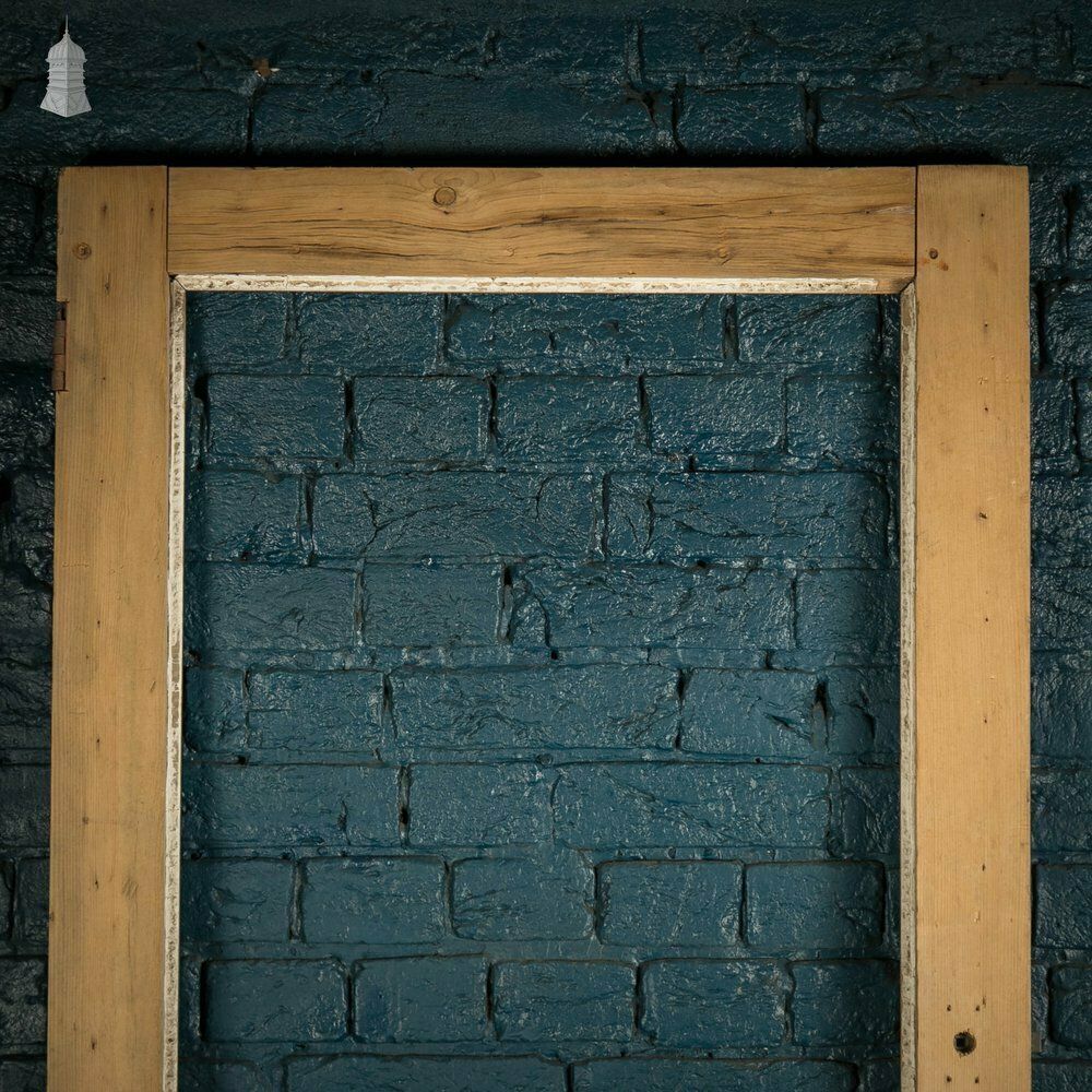 photo furniture Half Glazed Door, Victorian, Pine With Moulded Panels