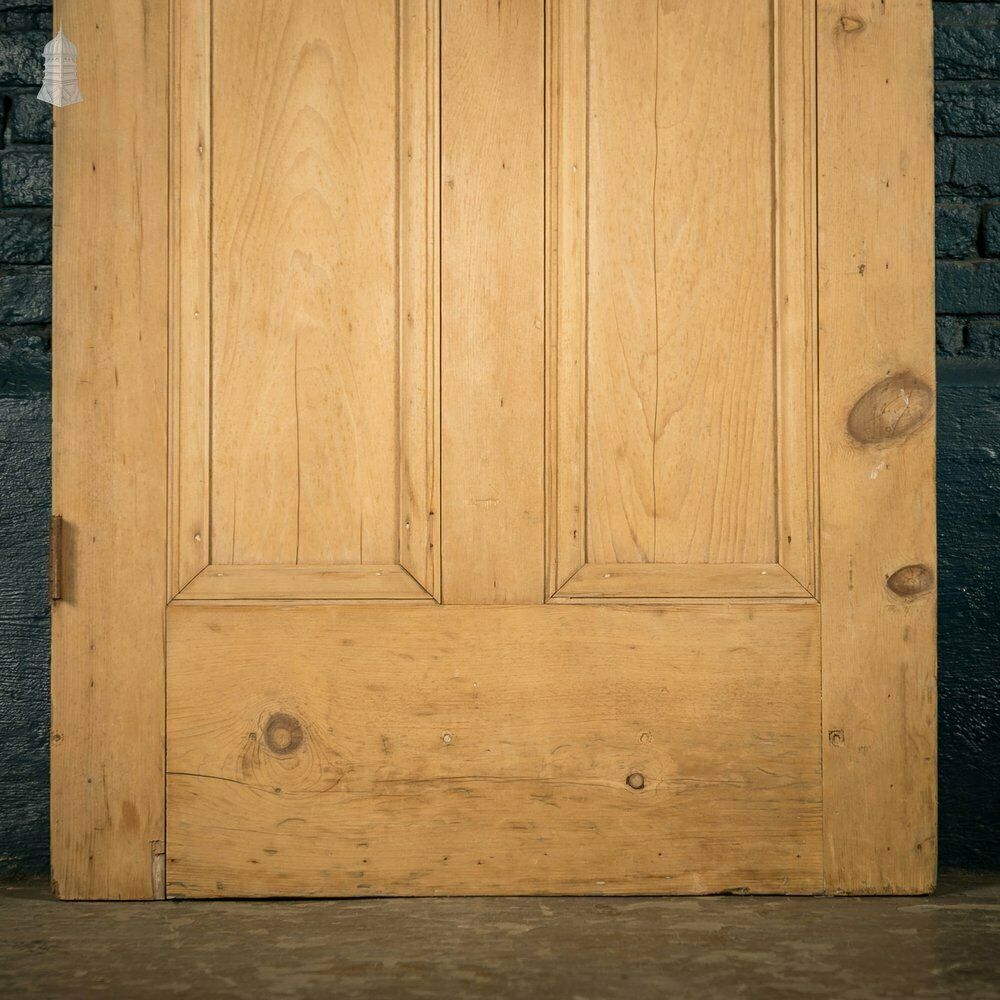 Home Fixtures Half Glazed Door, Victorian, Pine With Moulded Panels photo