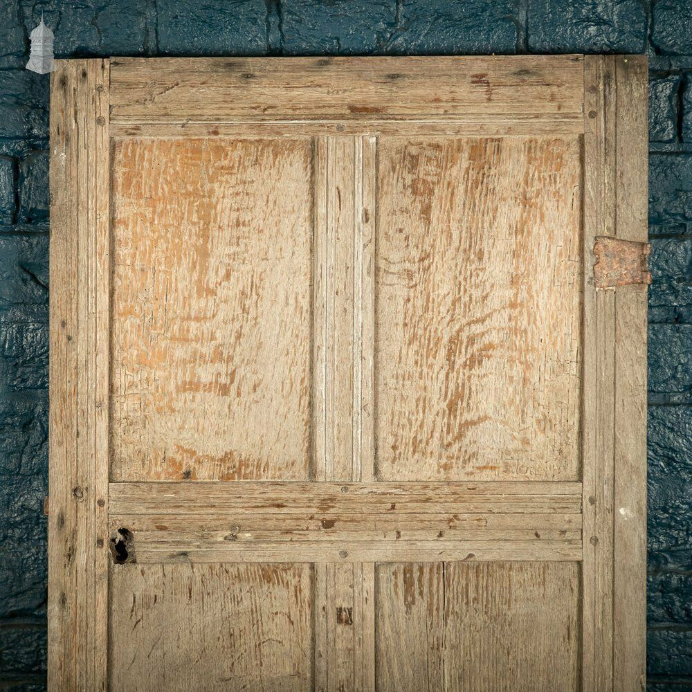 Oak Panelled Door, 17th C, 6 Panel photo furniture