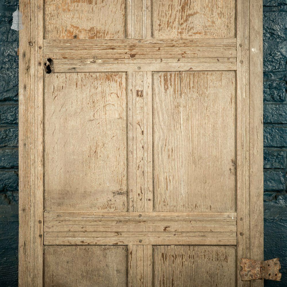 Oak Panelled Door, 17th C, 6 Panel photo for sale