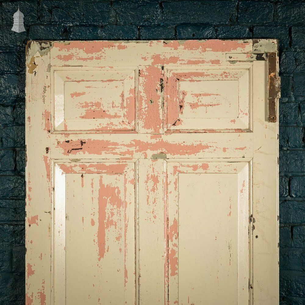 Pine Panelled Door, 6 Panel White Painted photo furniture