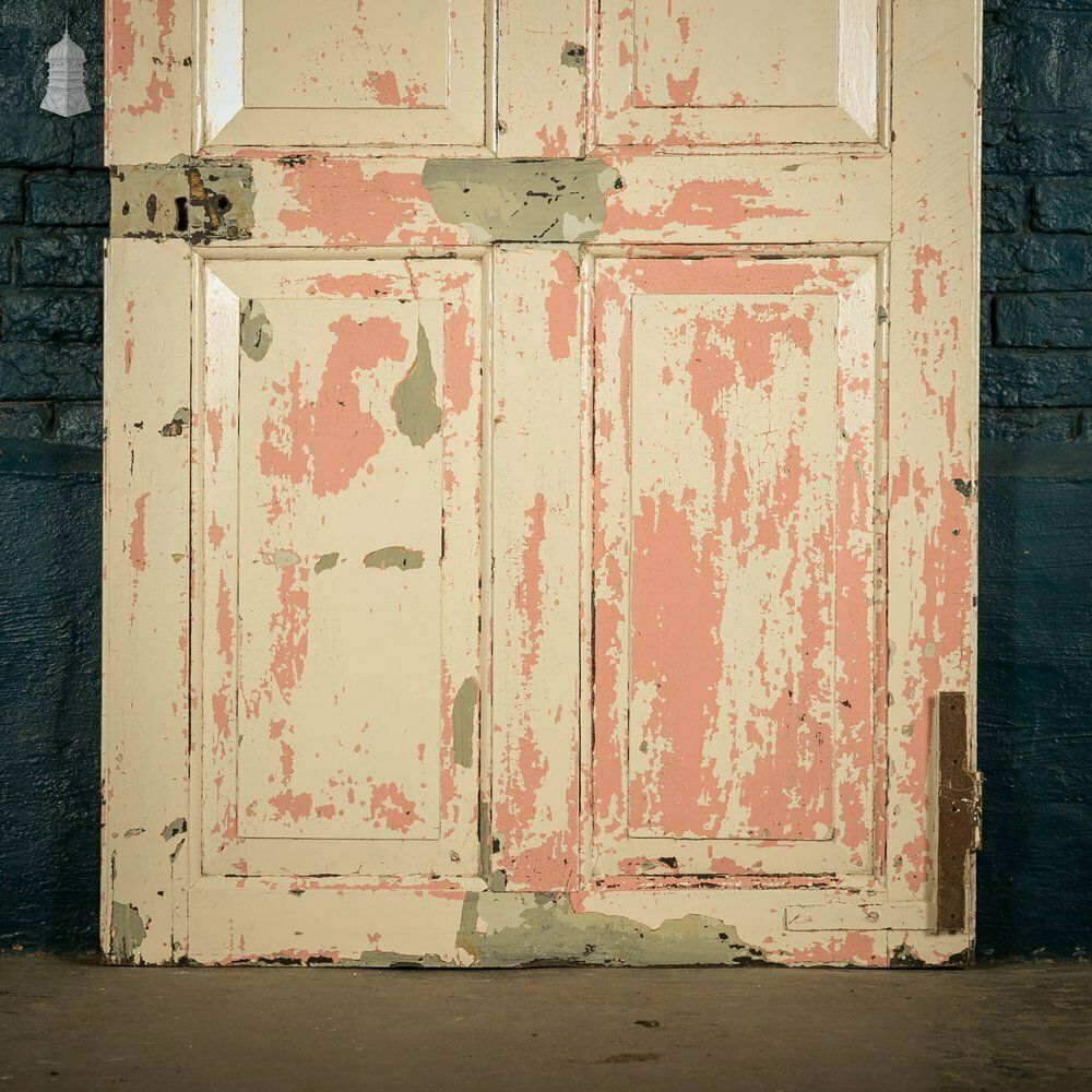 Pine Panelled Door, 6 Panel White Painted photo Home Fixtures
