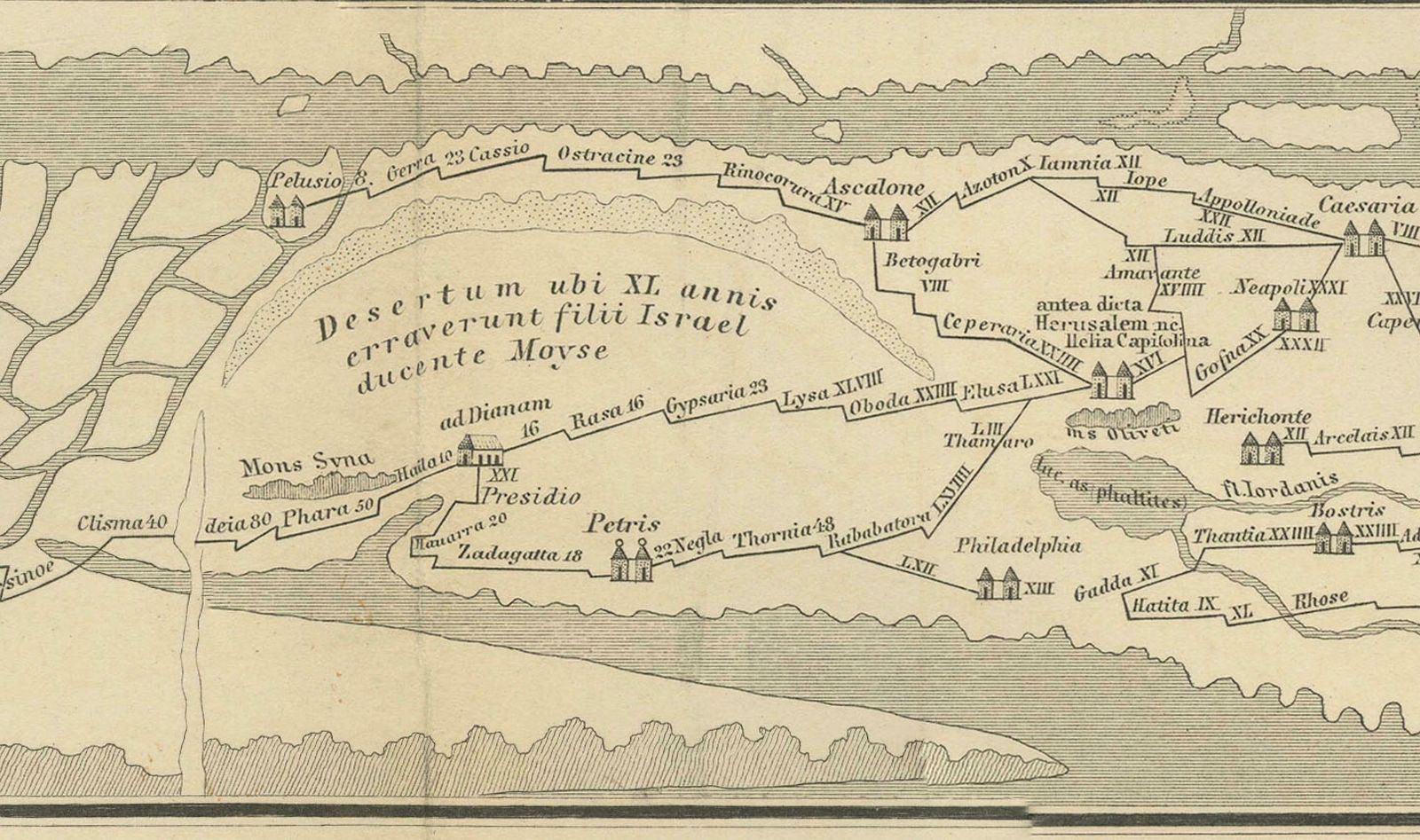 Levant In Antiquity: Lands Of Phoenicia, Judea, And Neighboring Kingdoms, 1880 photo for sale