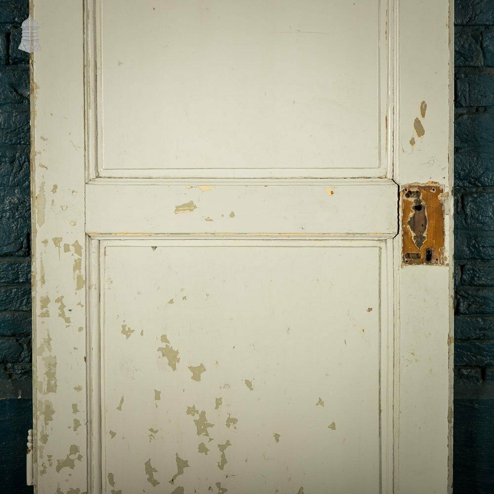 Home Fixtures Pine Panelled Door, French Style, Painted 2 Panel photo