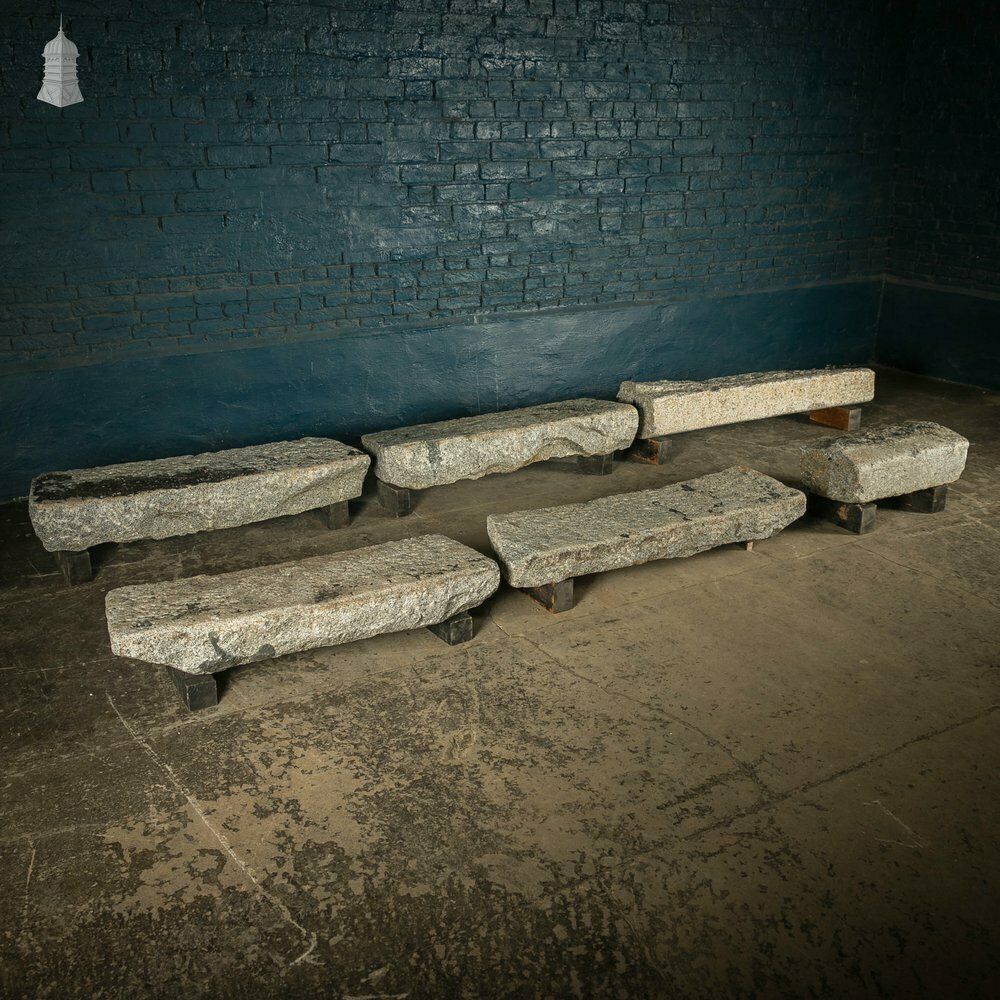 Granite Kerb Stones, Reclaimed Curb, Batch Of 6 – A Run Of 6.1 Metres photo furniture