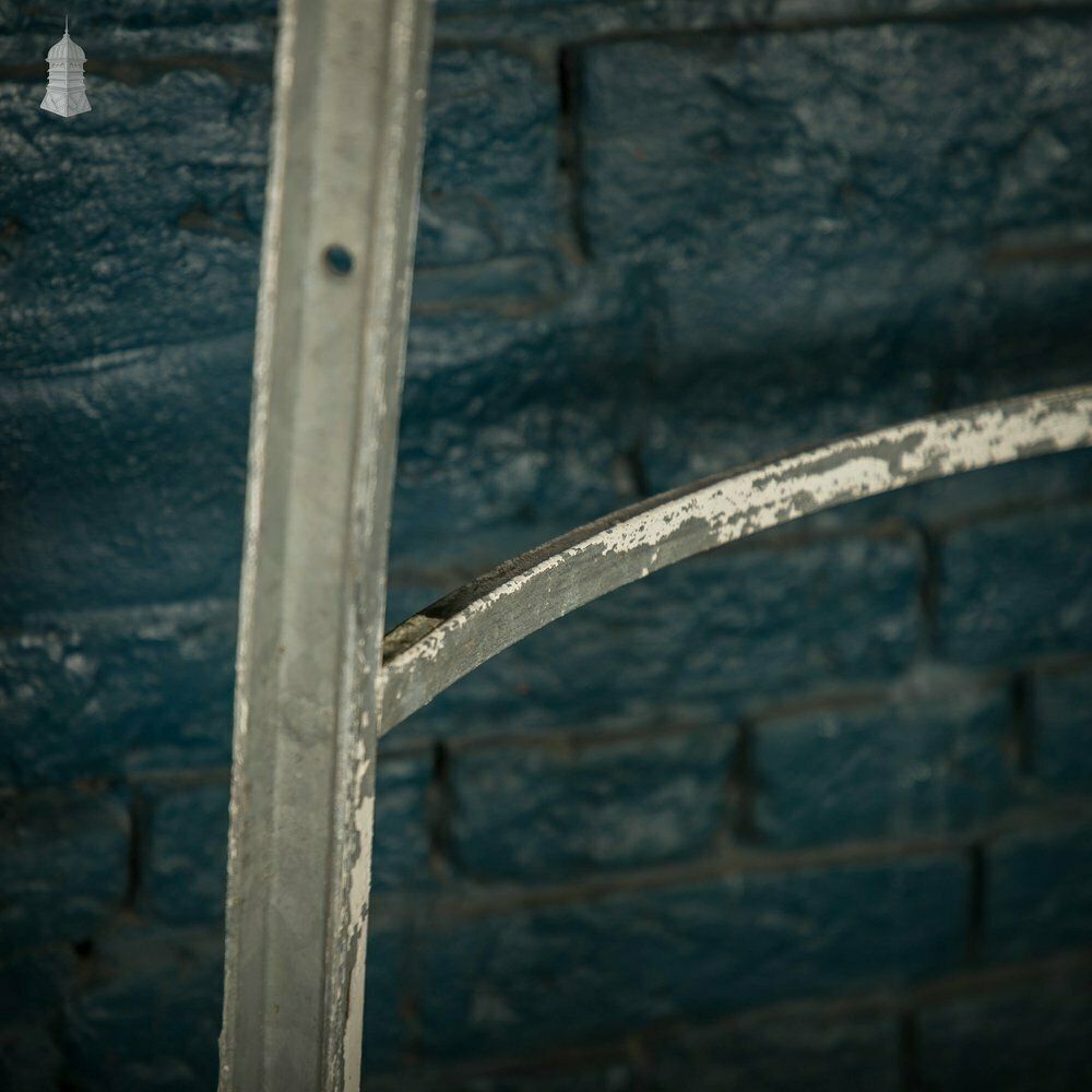 Curved Aluminium Window Frames, Pair Of Metal Windows photo buy
