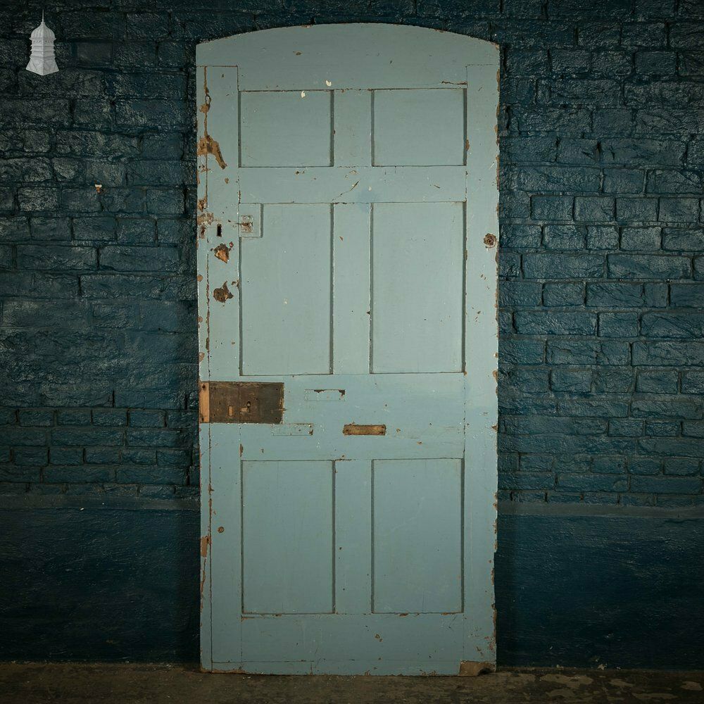 Arch Top Pine Door, Moulded 6 Panel