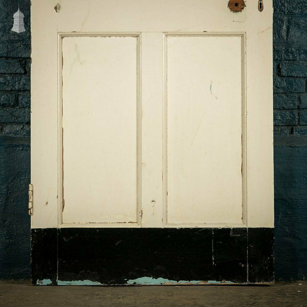 Pine Panelled Door, 4 Panel White Painted photo Home Fixtures
