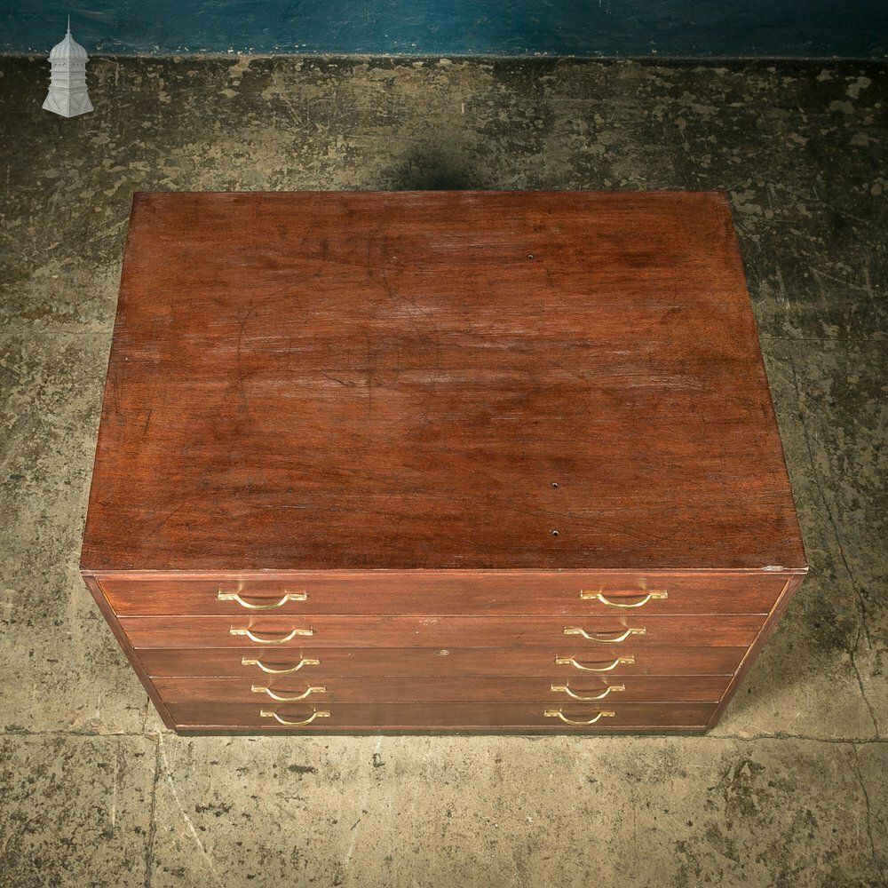 Plans Chest Drawers Dark Mahogany Finish With Brass Handles photo Furniture