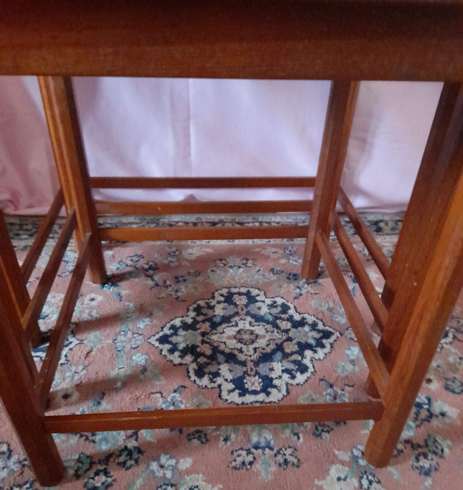 Danish Nest Of Tables, 1950s, Teak photo Furniture