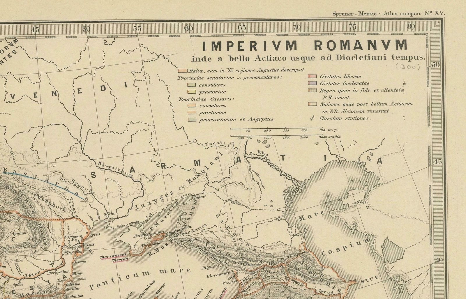 Imperium Romanum: A Detailed Map Of The Roman Empire In Its Zenith, 1880 photo buy