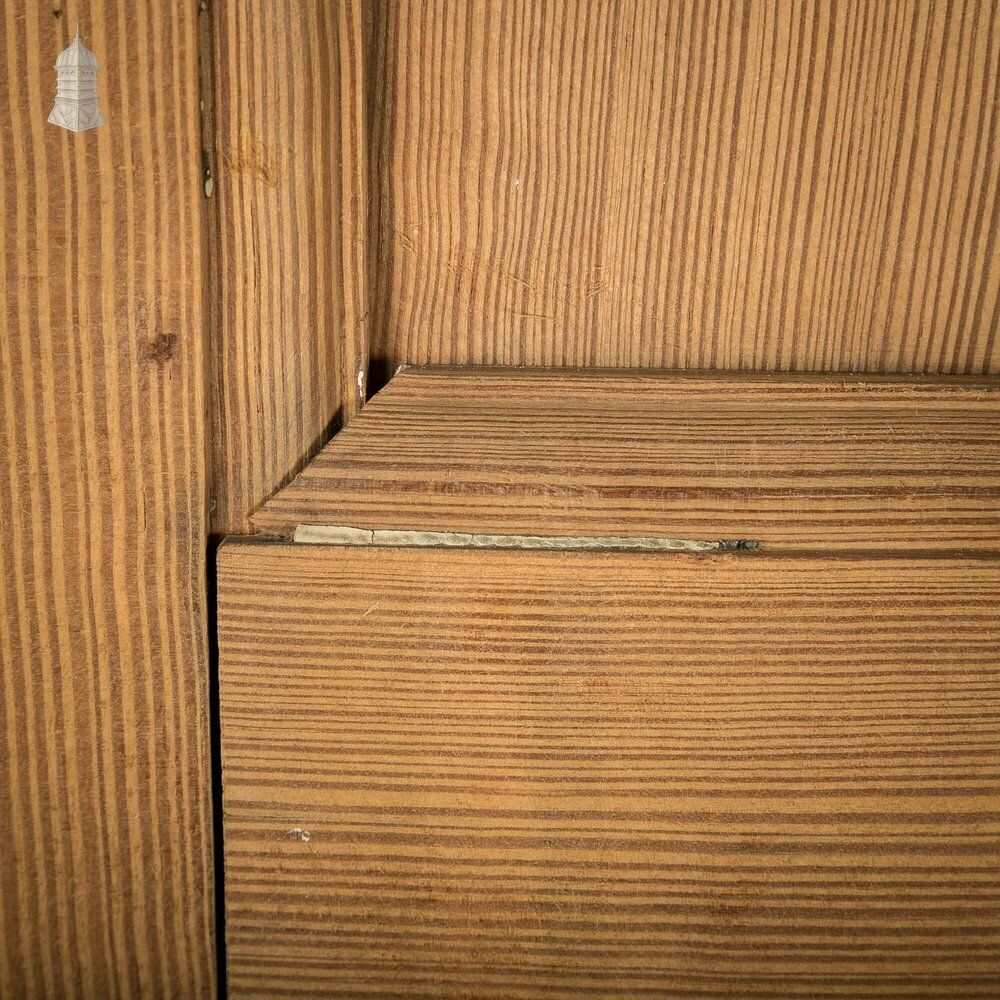 Pitch Pine Door, 19th C 6 Panel Internal Door photo 480.0