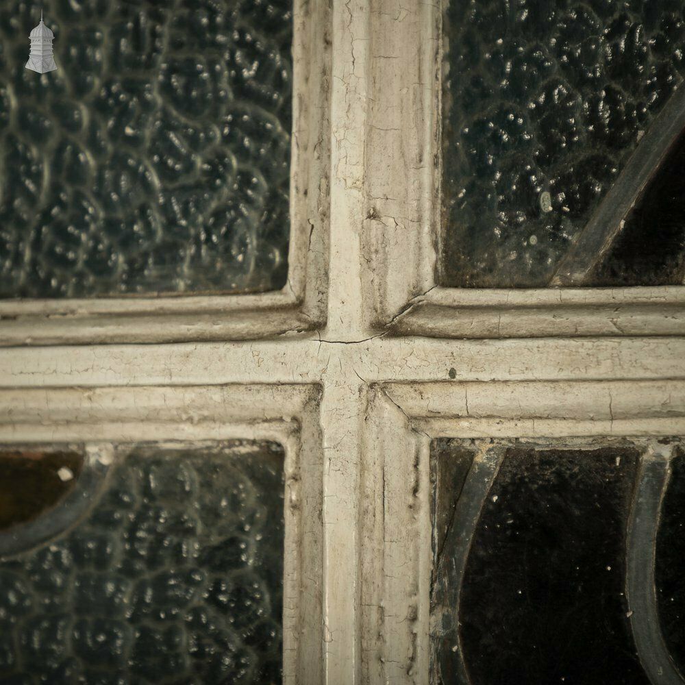 Home Fixtures Glazed Pine Door, Stained Glass Textured Glazing photo