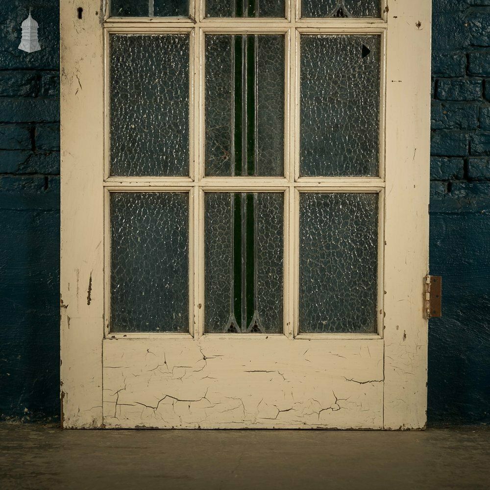 photo buy Glazed Pine Door, Stained Glass Textured Glazing