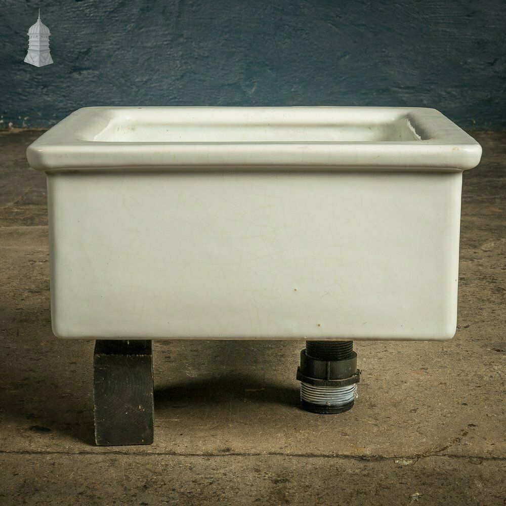 Laboratory Sink, White Glazed Small Belfast Sink By Royal Doulton