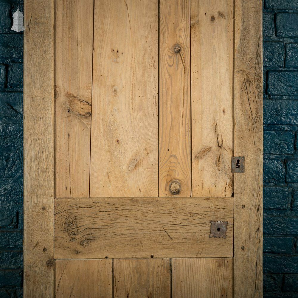 Paneled Oak Door, French 18th C photo Home Fixtures