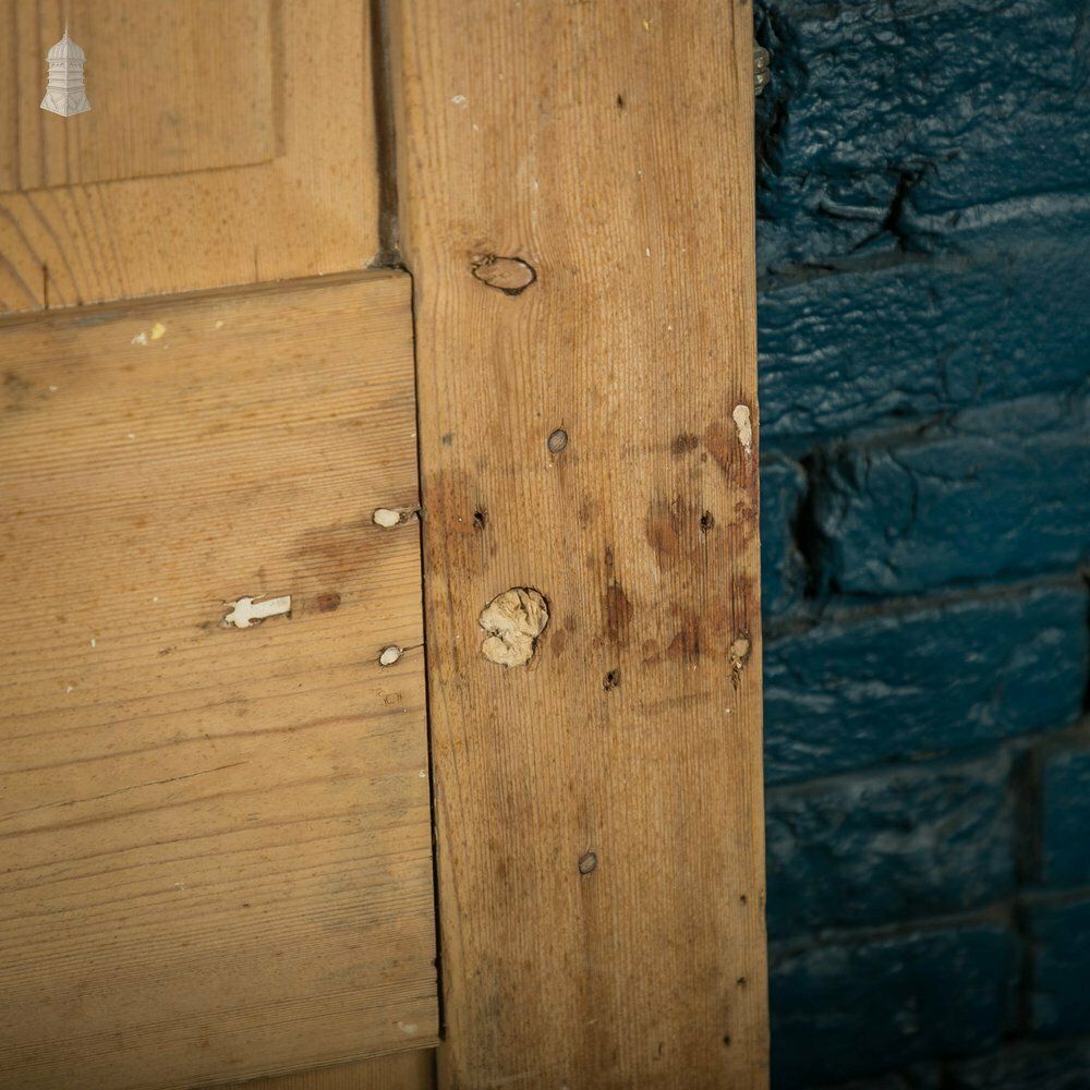 photo vintage Pine Panelled Door, 18th C 6 Panel