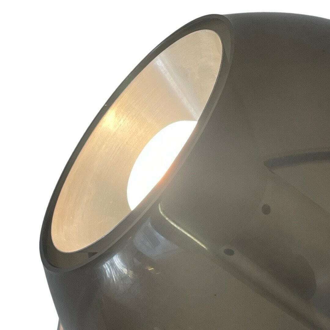 Space Age Design   Raak Amsterdam   Frank Ligtelijn   Floor Lamp   Globe   Smoked Glass And Aluminum Insert photo for sale