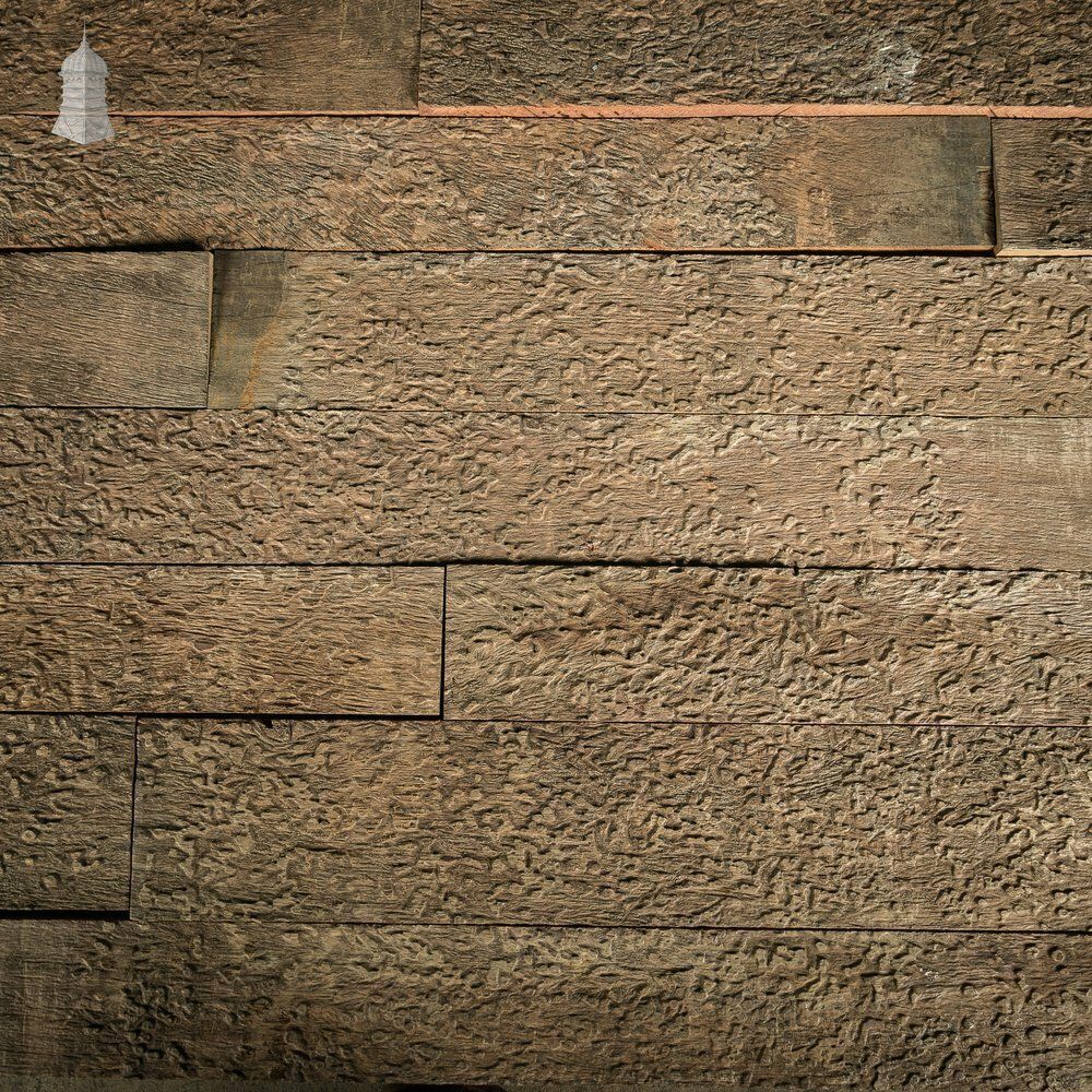 Ekki Hardwood Boards With Unique Patination From Wave Erosion, Wall Cladding. photo furniture