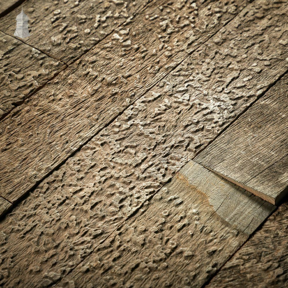 photo furniture Ekki Hardwood Boards With Unique Patination From Wave Erosion, Wall Cladding.