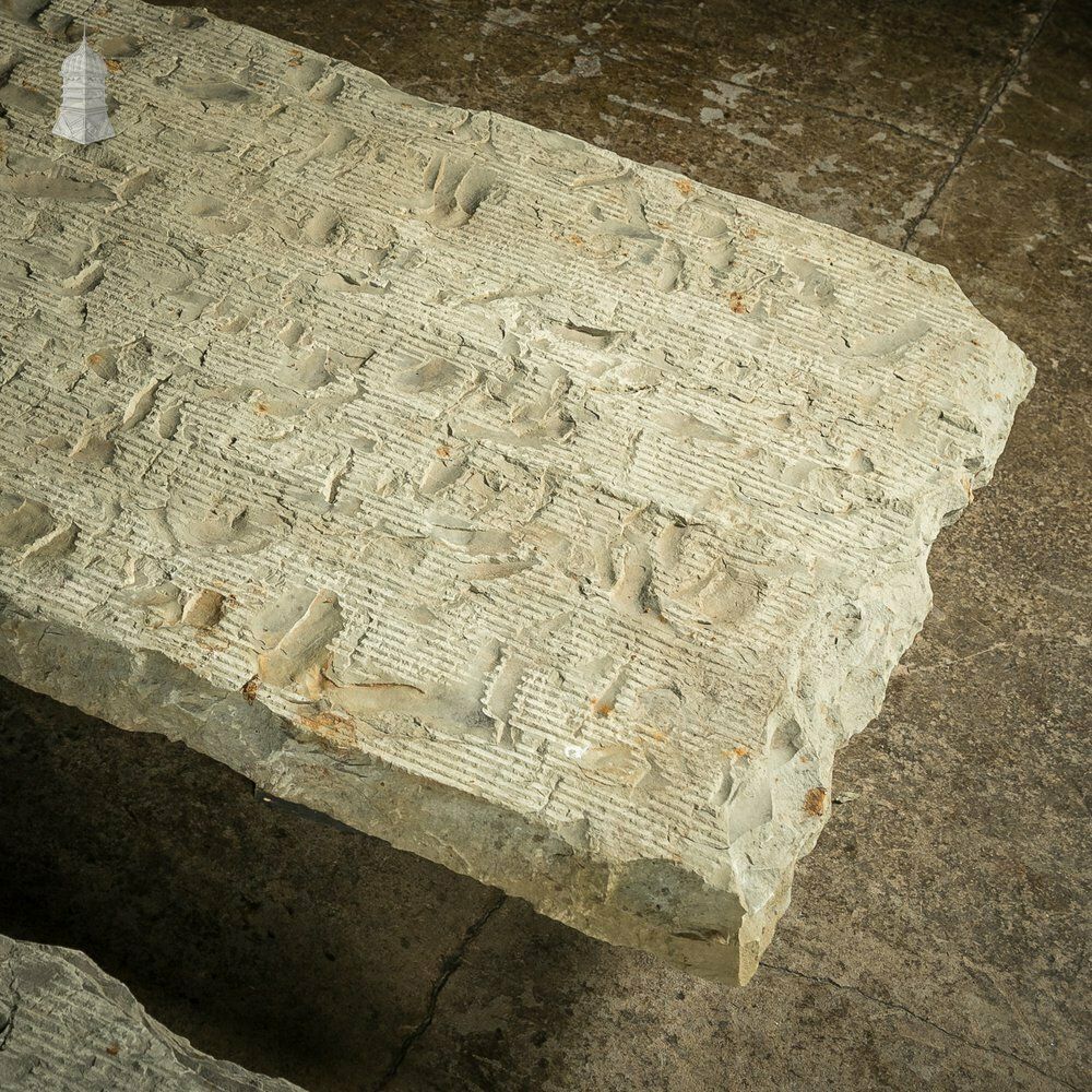 photo furniture Batch Of 3 Large Riven Flagstones With Machined Face