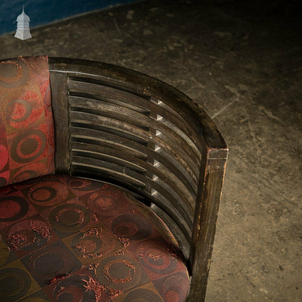 Art Deco Ebonised Tub Chairs From A Hotel In Bombay [No. 2] photo vinterior