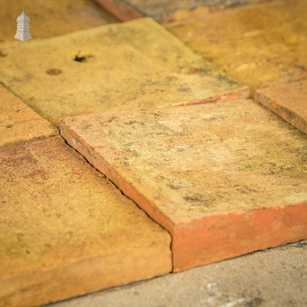 Buff Floor Tiles, Reclaimed, Batch Of 355   9 Square Metres photo 1704.0