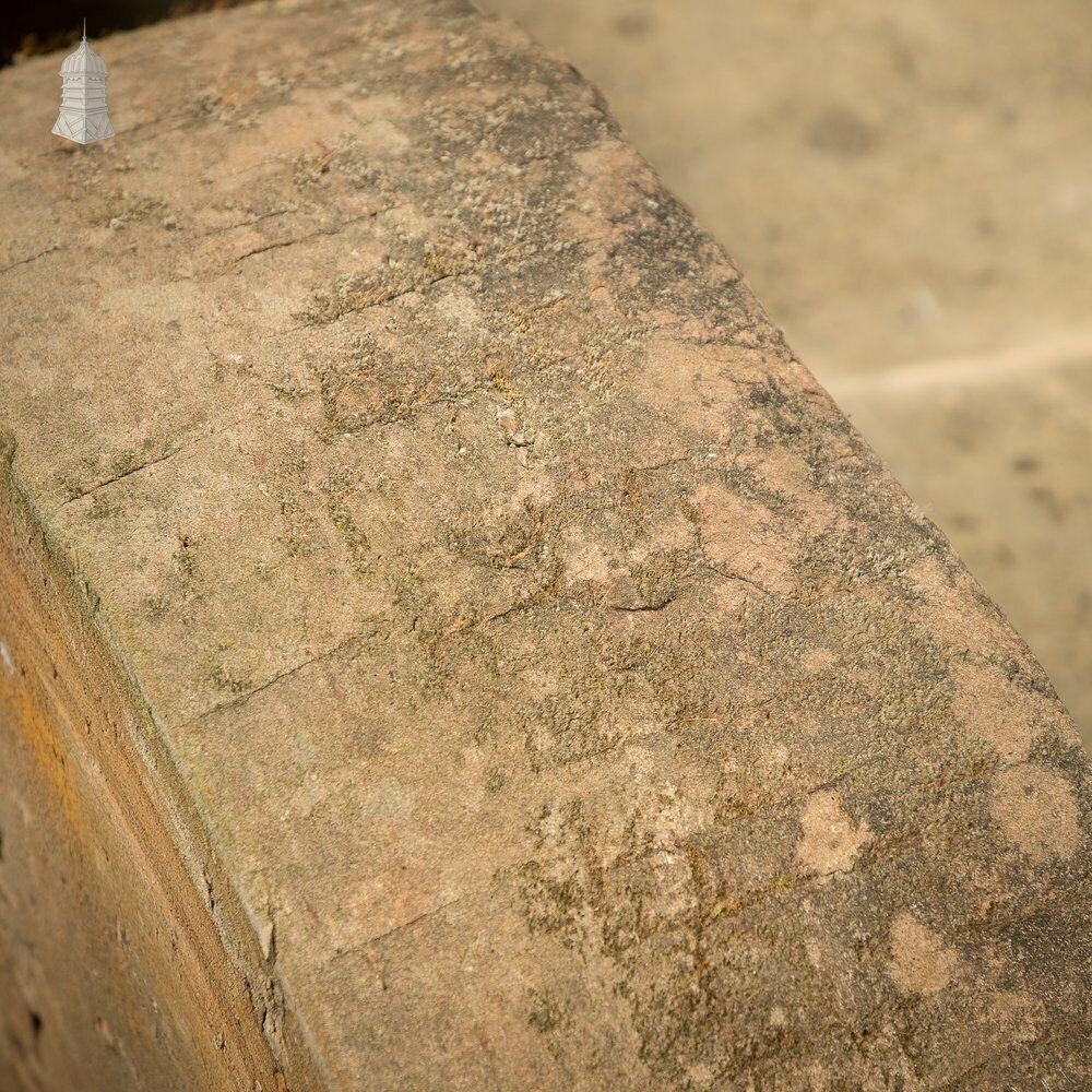 Batch Of 8 Antique Half Round Sandstone Millstones photo vintage