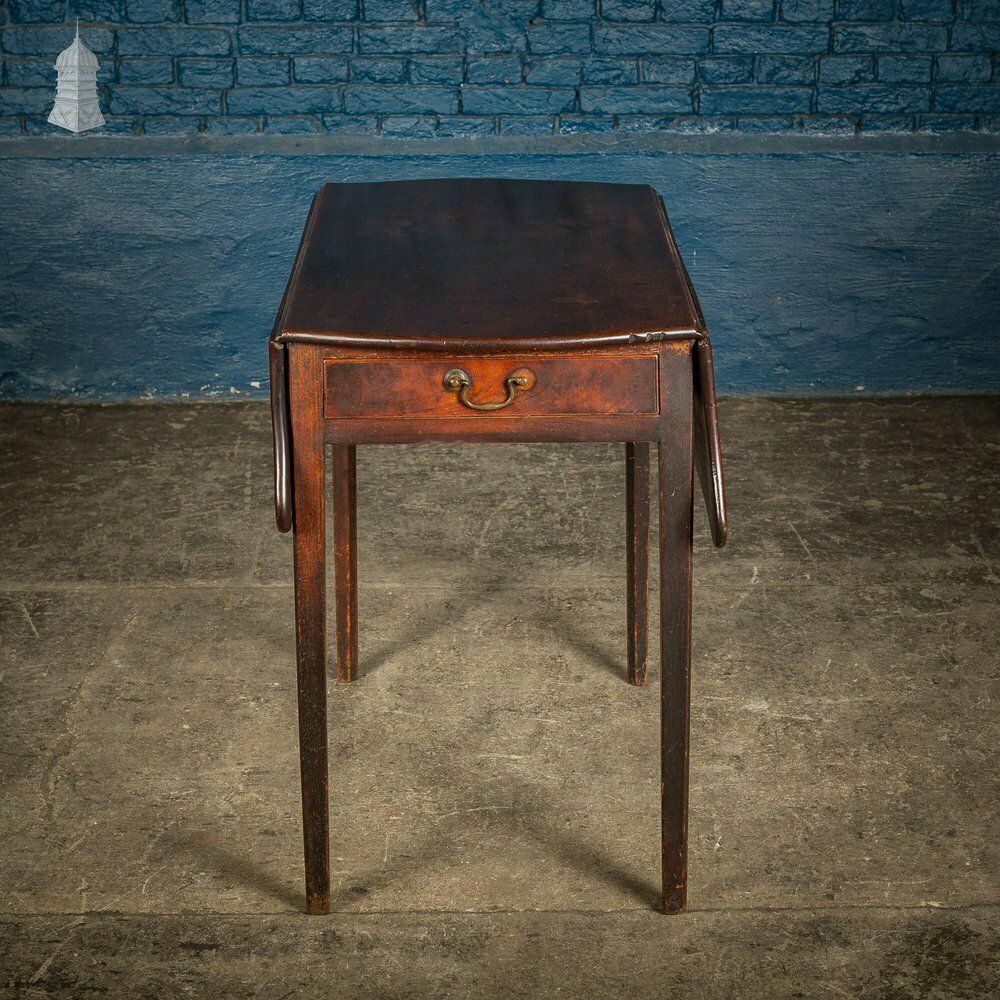 Georgian Mahogany Butterfly Top Pembroke Table Circa 1770 photo Furniture
