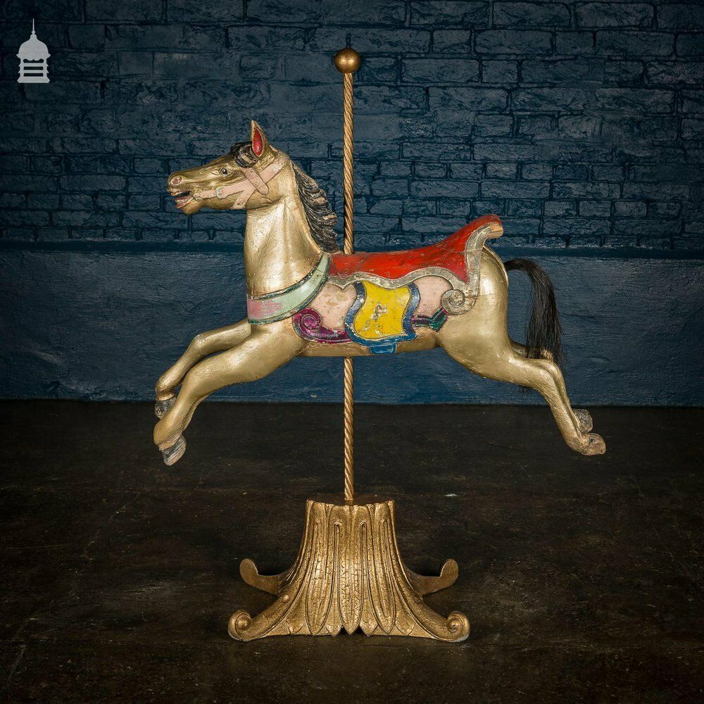 A Rare English 19th C Juvenile Carousel Galloper Horse By Anderson Of Bristol Circa 1890 No. 5 photo buy