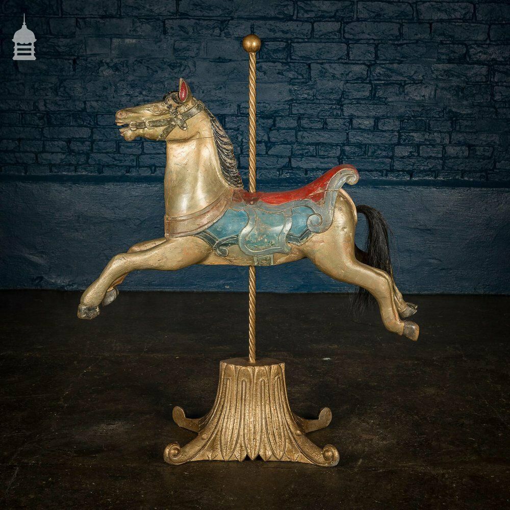 A Rare English 19th C Juvenile Carousel Galloper Horse By Anderson Of Bristol Circa 1890 No. 2 photo 2999.99
