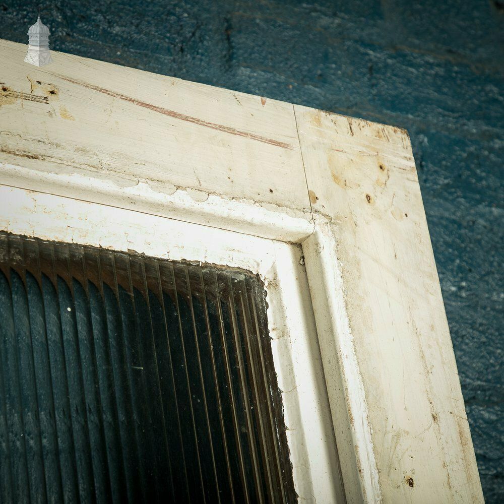 1080.0 Hardwood Sliding Sash Windows, 8ft High With Reeded Obscure Glazing photo