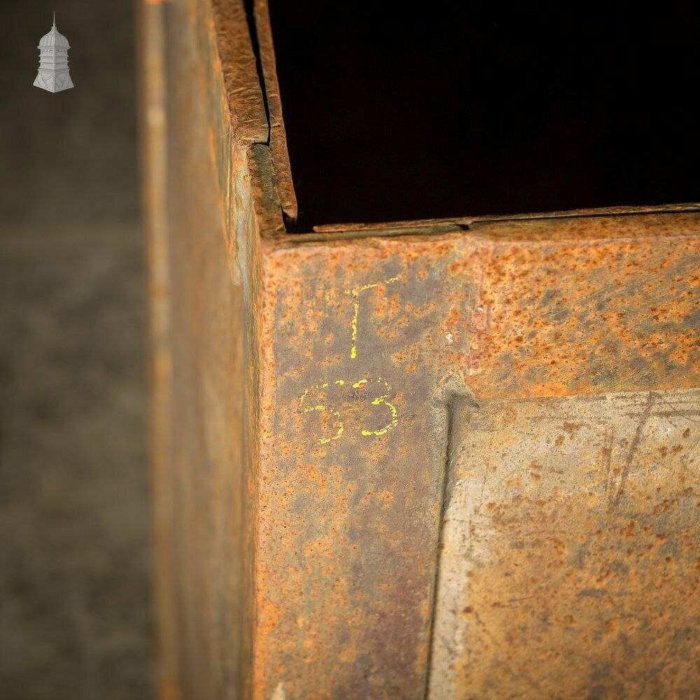Pair Of Heavy Duty Steel Industrial Workshop Bins photo buy