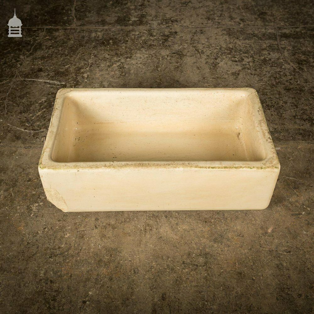 Cane Glazed Trough Stamped Hurlford By Kilmarnock With Worn Finish photo vinterior
