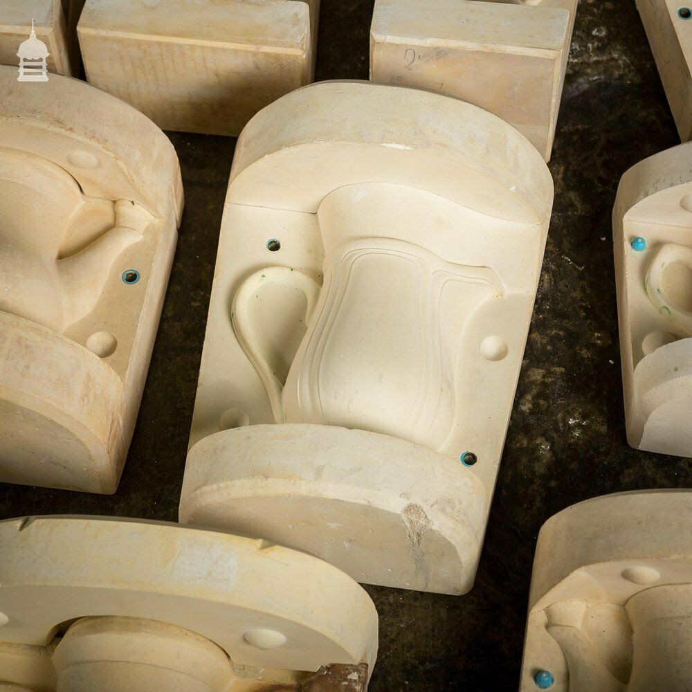 Batch Of 68 Vintage Teapot & Vase Pottery Moulds photo furniture