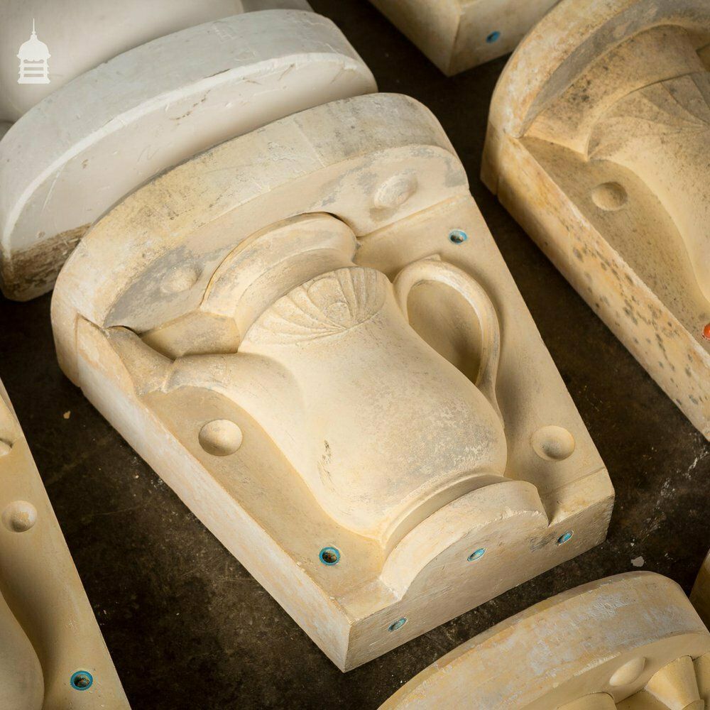 photo for sale Batch Of 51 Vintage Teapot & Vase Pottery Moulds