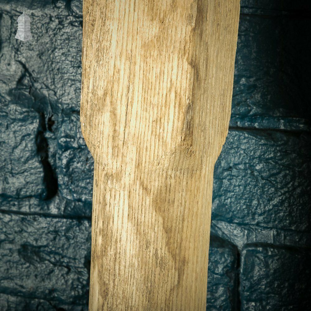 Pair Of Long Hardwood Pry Bars With Metal Ends photo vinterior