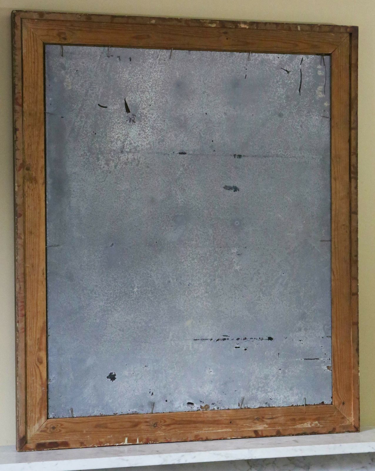 Antique 19th Century Fine Quality Large Gilt Overmantle Wall Mirror photo vinterior