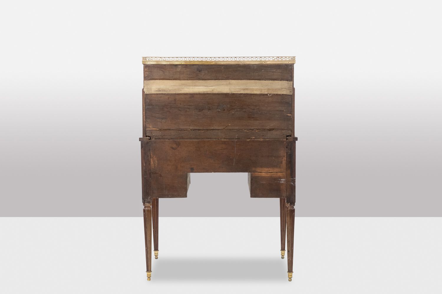 Desk – Or Secretary, Cylinder, In Mahogany. Late 18th Century Period. photo furniture