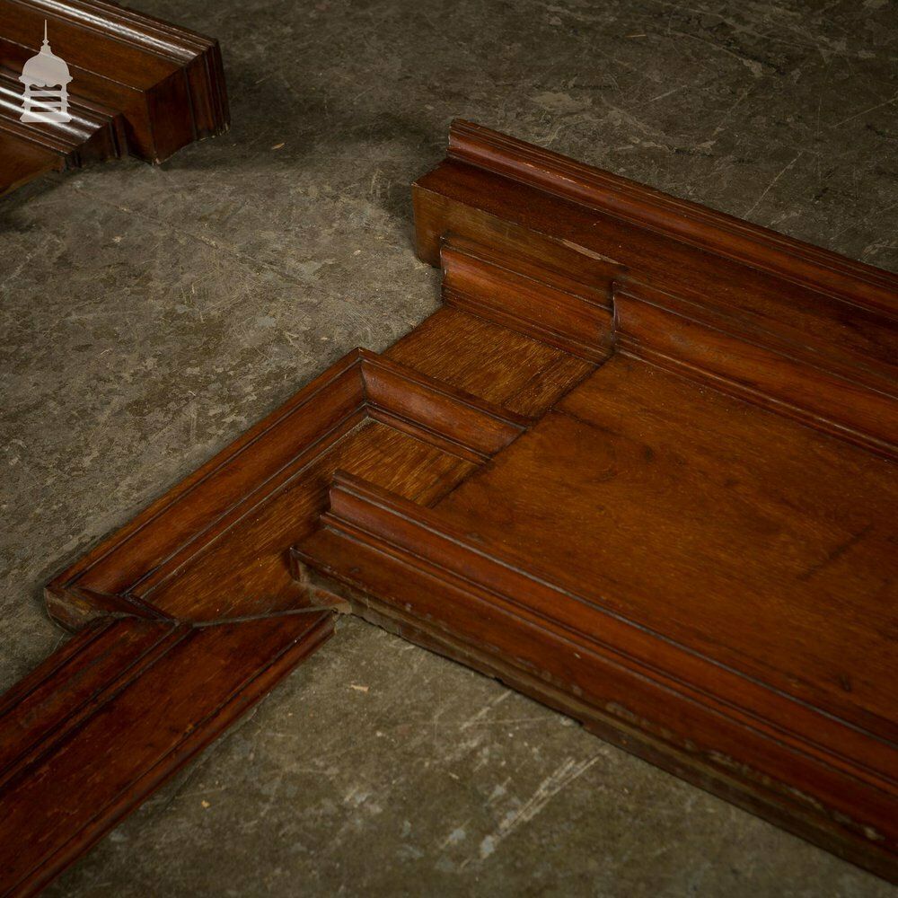 Pair Of Edwardian Oak Door Surrounds Architraves photo vinterior