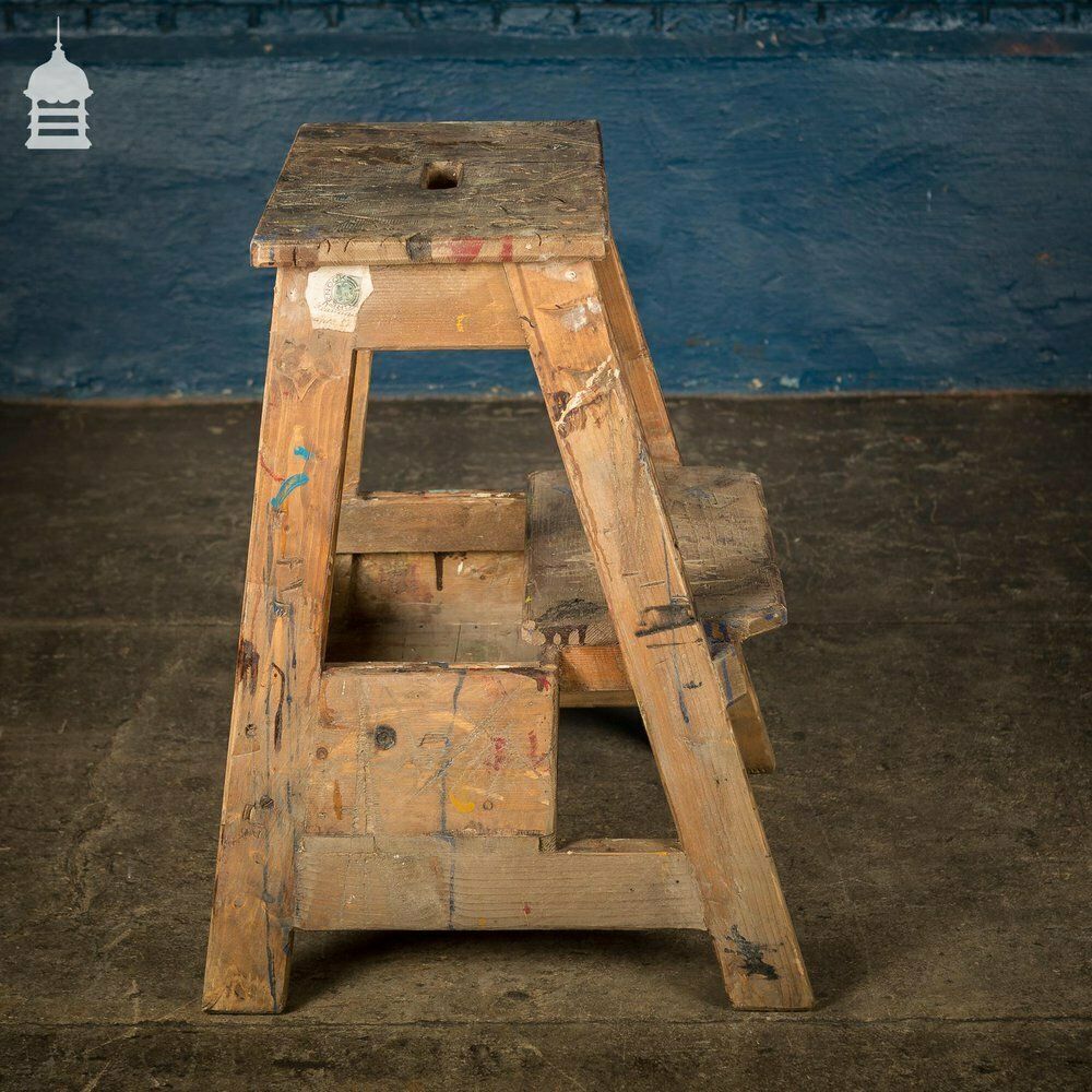 Workshop Steps Made From Reclaimed Materials photo vinterior