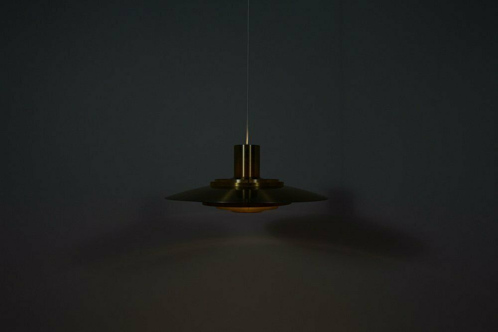 Large Mid Century Ceiling Lamp Model P700 By Preben Fabricius & Jørgen Kastholm For Nordisk Solar, 1960s photo 2966.0