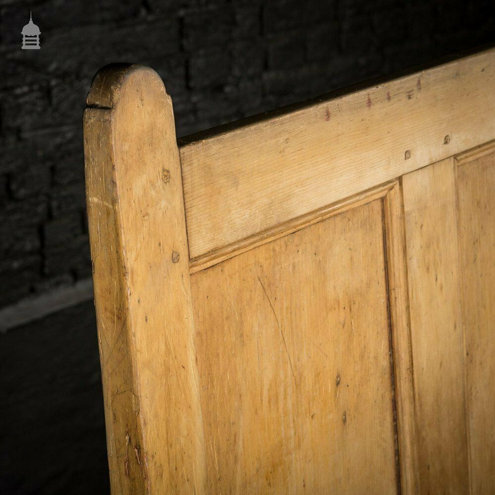 photo vinterior Georgian Pine Welsh Bench Settle With Lift Up Seat Storage