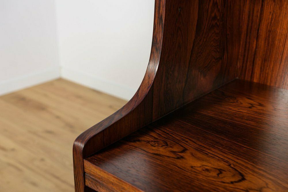 Furniture Mid Century Rosewood Shelf By Johannes Sorth For Bornholm, 1960s photo